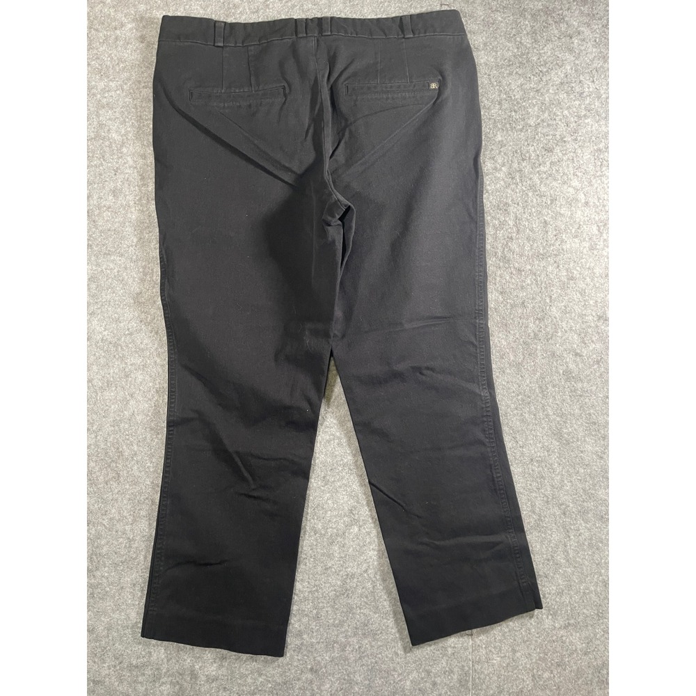 Banana Republic Womens Black Chino Stretch Pants Size 8 NLC2022C(S23) - Picture 10 of 13